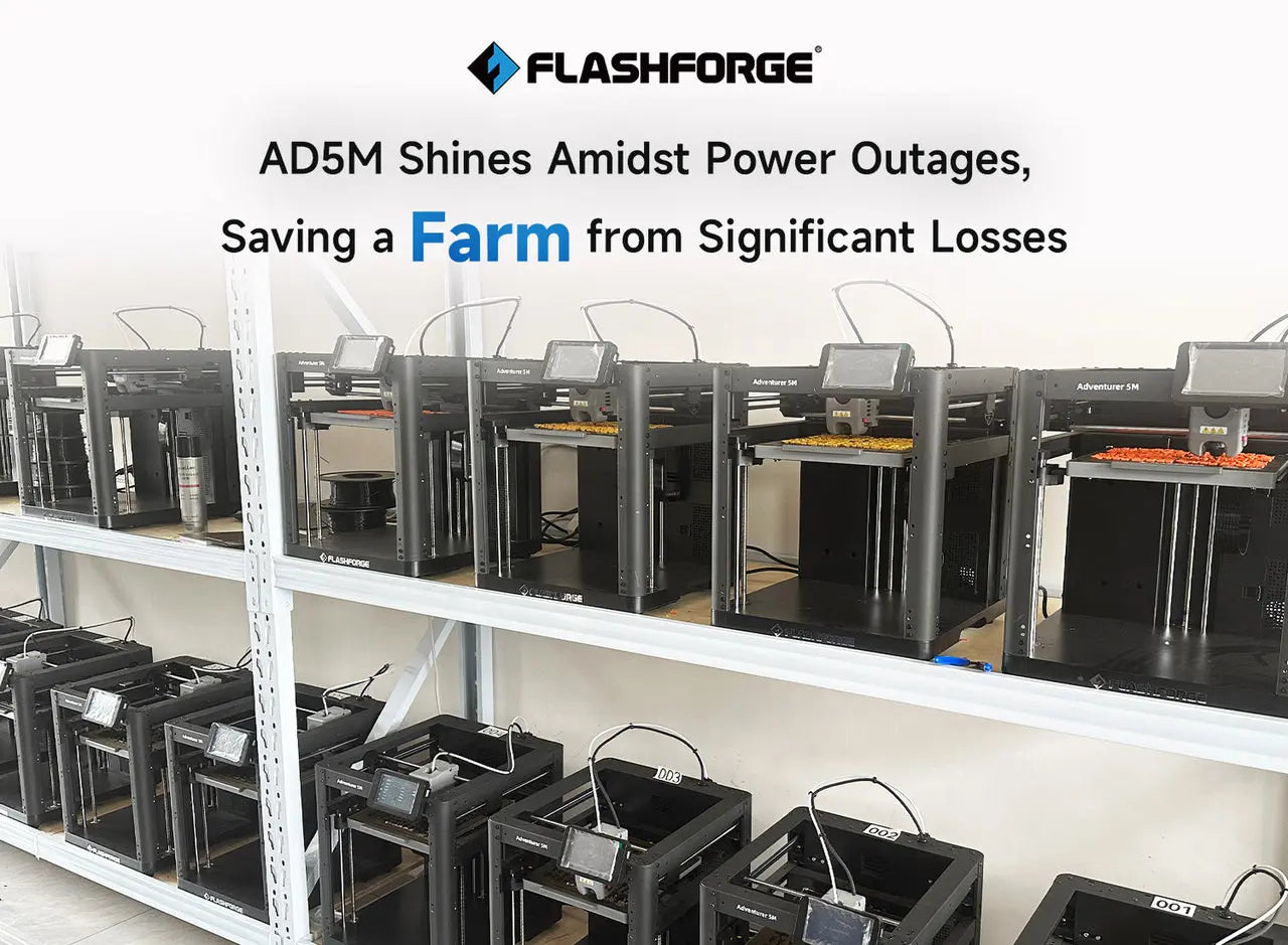 FlashForge-AD5M-Shines-Amidst-Power-Outages-Saving-a-Farm-from-Significant-Losses Flashforge