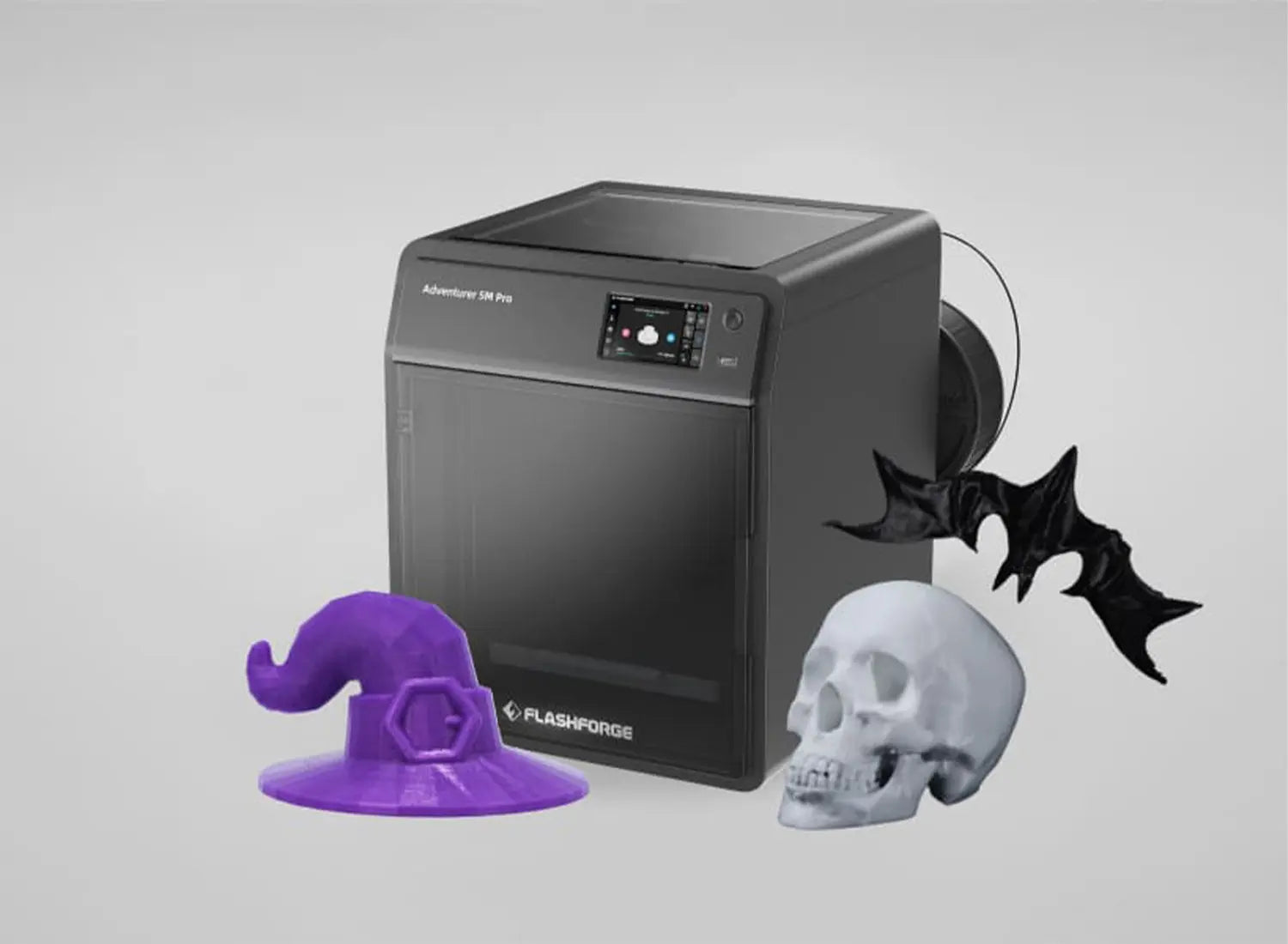 Enjoy-Your-Halloween-3D-Prints-With-The-Flashforge-Adventurer-5M-Pro-3D-Printer Flashforge