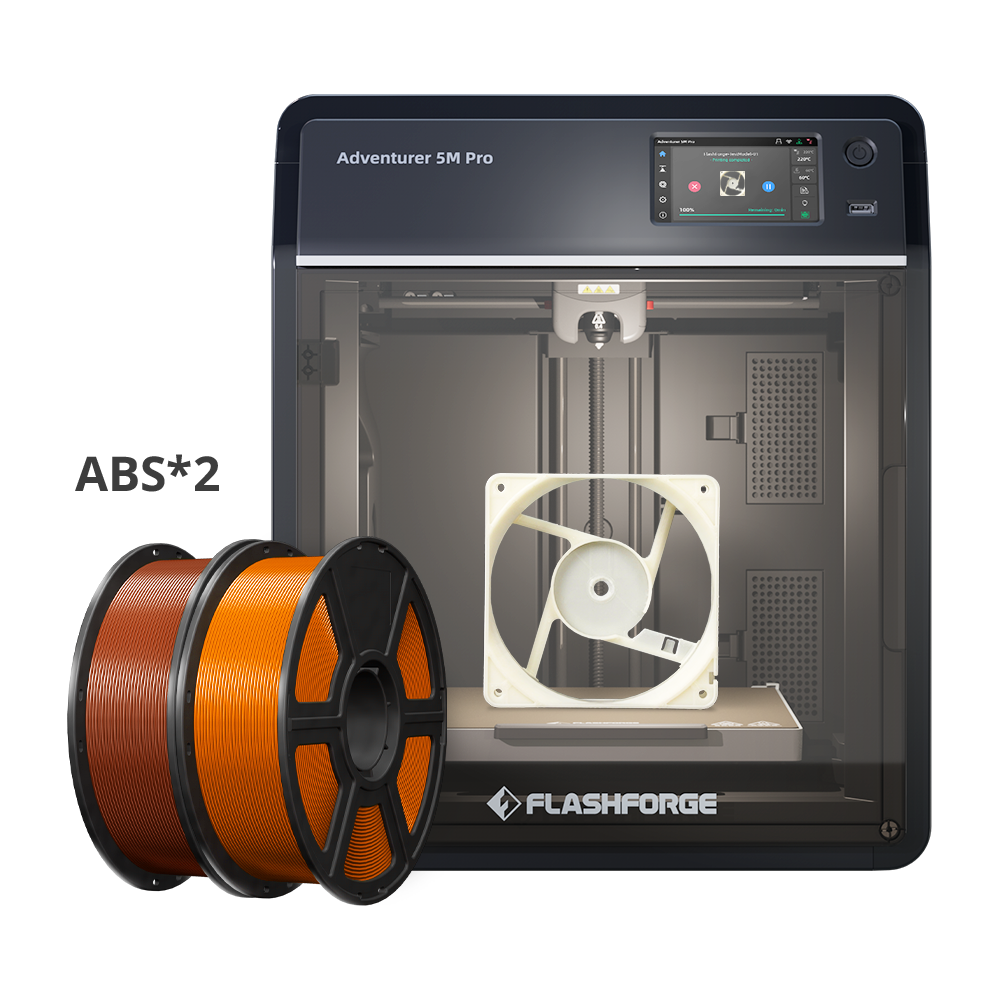 Adventurer 5M Pro with 2 Filament Rolls Bundle