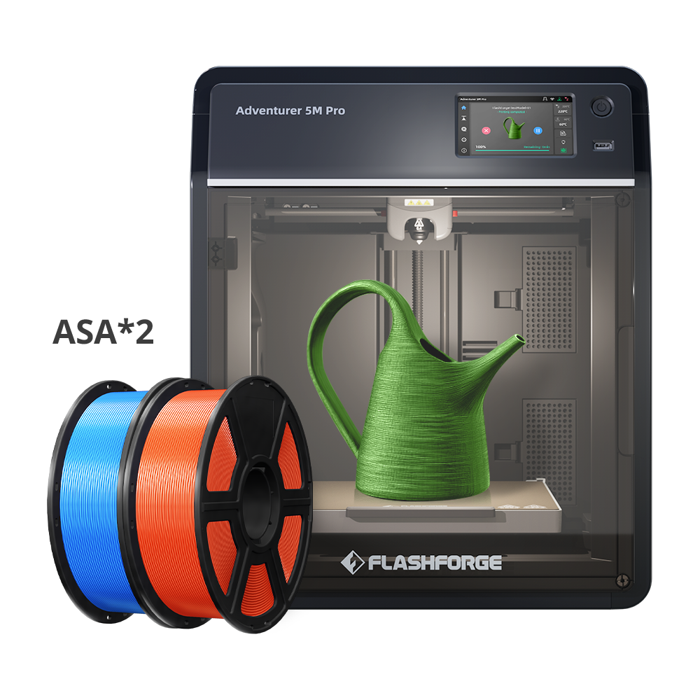 Flashforge AD5MP 3D printer with high-quality multi-material prints