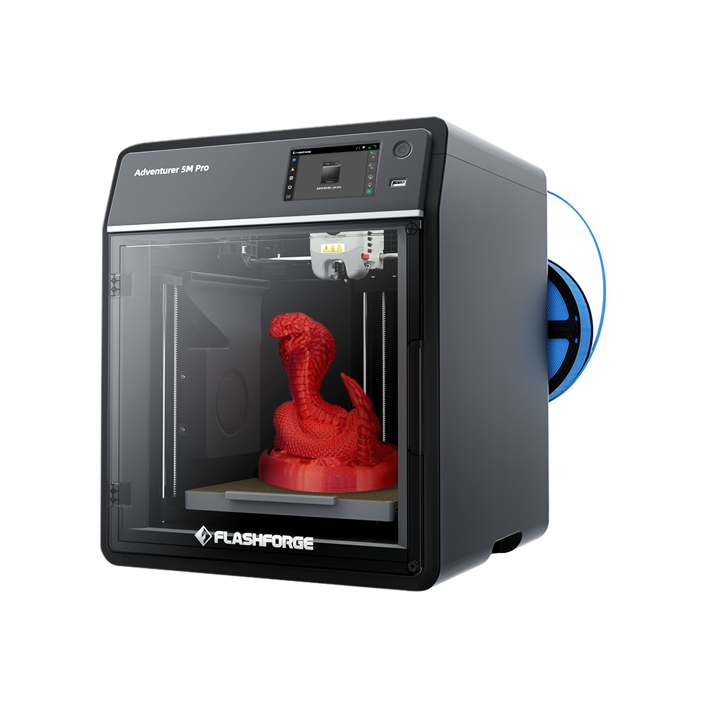 Flashforge AD5MP 3D printer side view