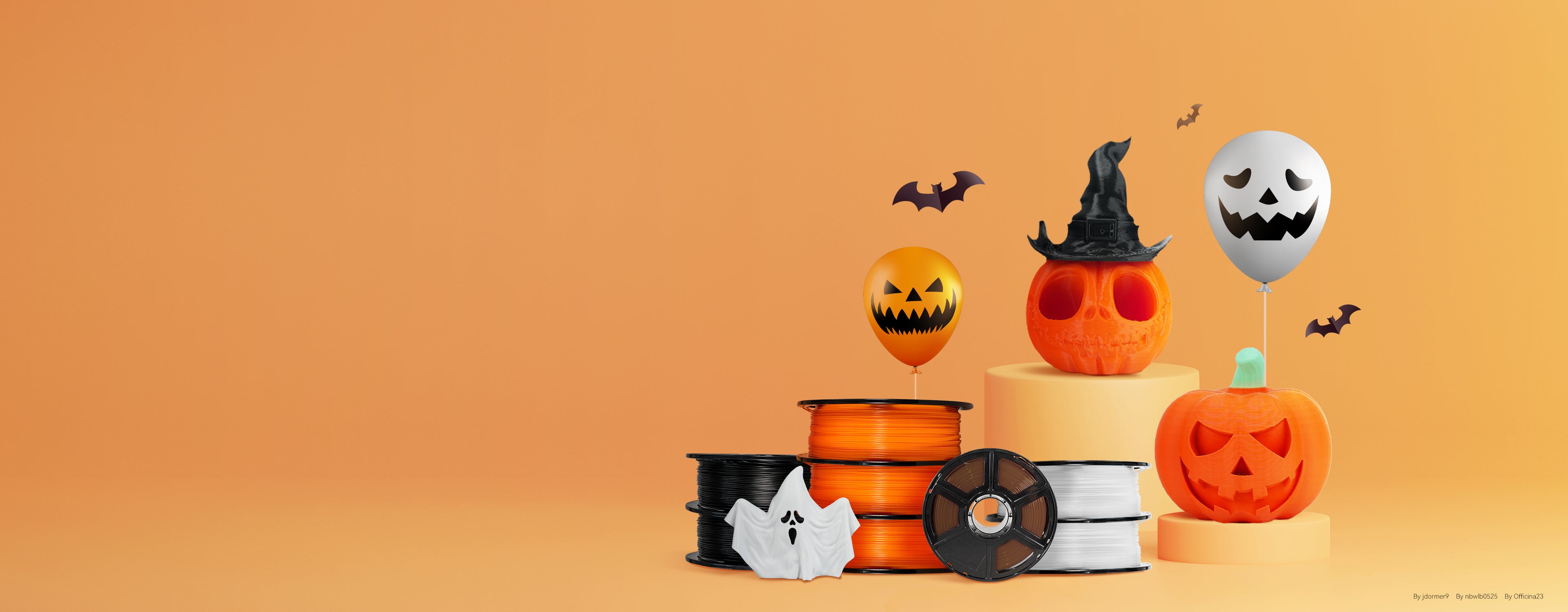 Flashforge 3D Printer Filament Sale in Halloween