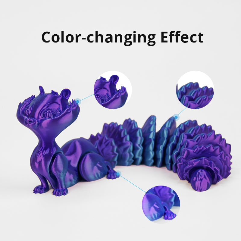 PLA Multicolor-changing effect